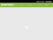 Tablet Screenshot of enervent.fi